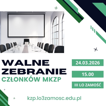 Zawiadomienie o Walnym Zebraniu Członków MKZP